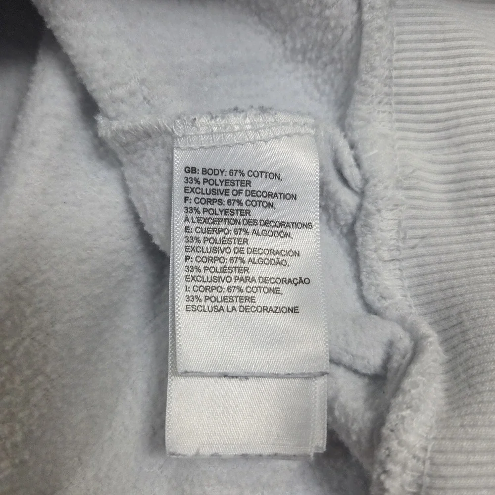 The North Face White and Red Hoodie Large Big Logo‎ Warm Cozy  Winter Outdoor